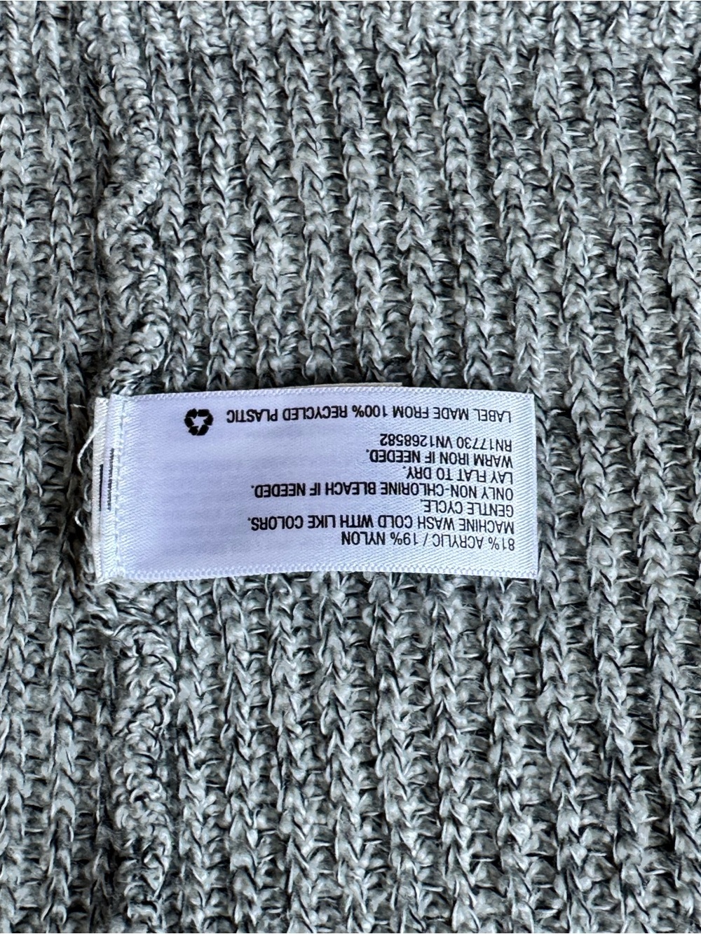 š¹ A New Day Gray Hooded Long Sweater Duster Vest Cardigan Size M - Picture 8 of 8